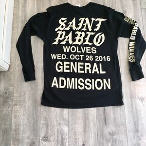 Used Chyanne west Shirt ...concert collectors item